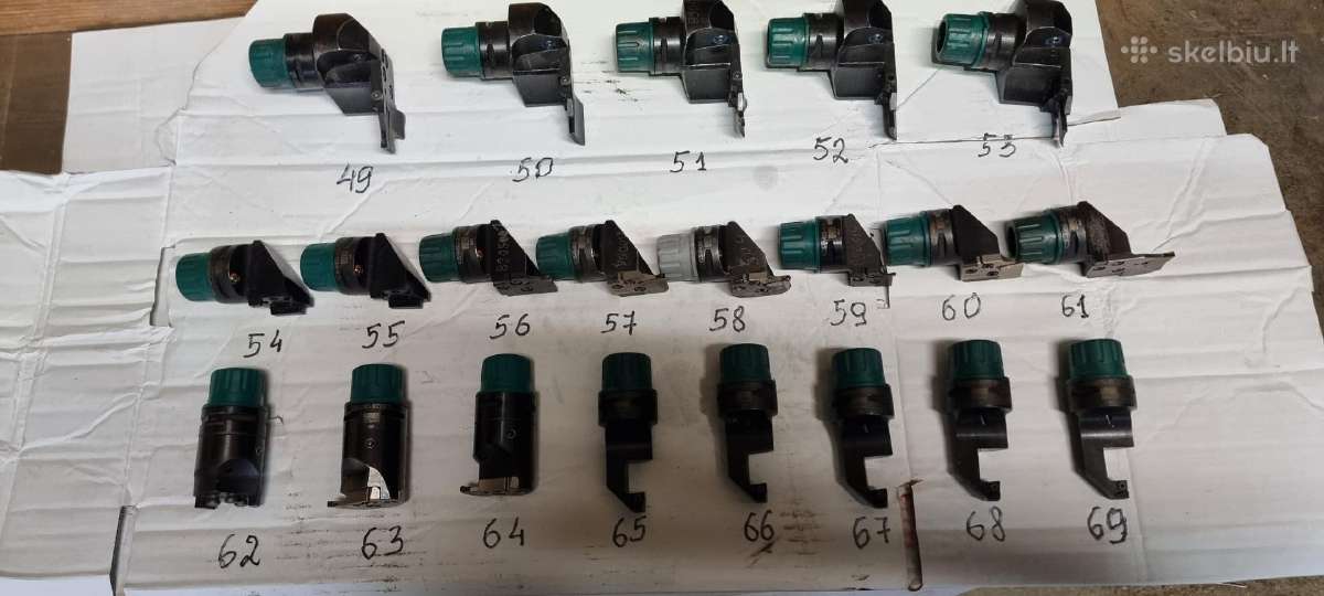 CNC Metalo apdirb. laikikliai Capto C3; C4; C5; C6 - nuotraukos Nr. 3