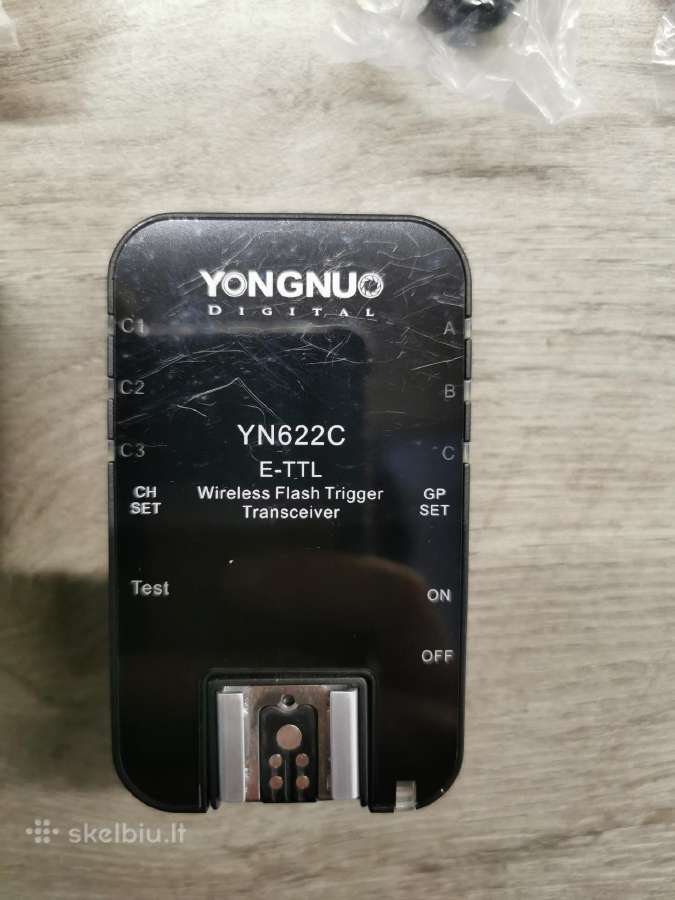 Canon blykstės paleidėjai Yongnuo Yn622c-kit E-ttl - nuotraukos Nr. 4
