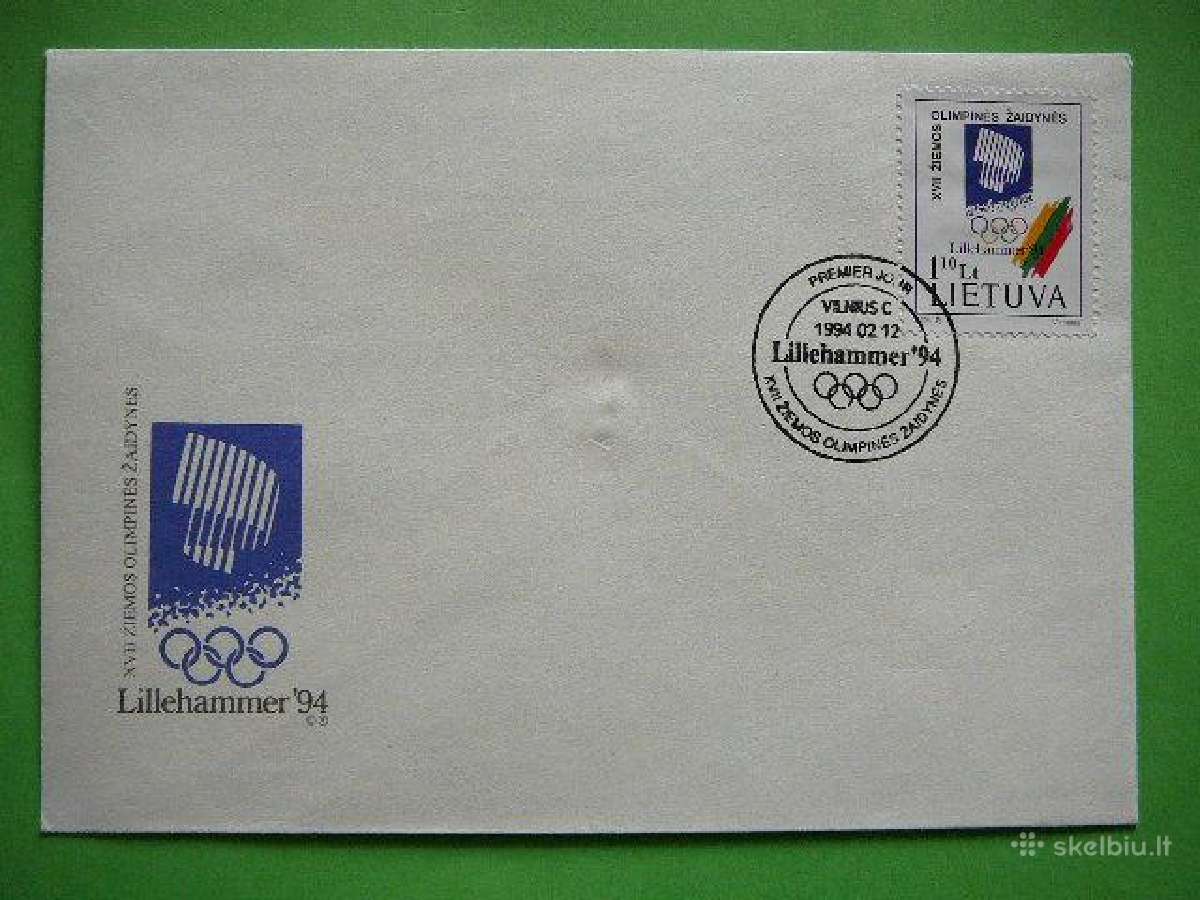 Lietuva 1994 Olimpines Pdv lit547v
