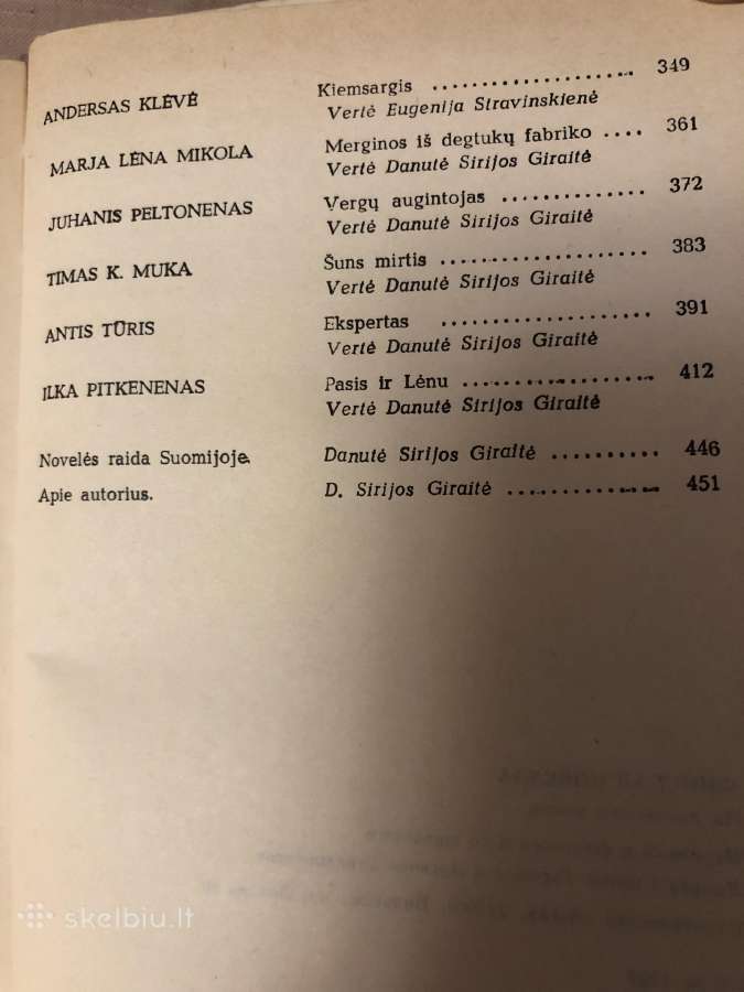 Danų ir suomių novelės 2 knygos - nuotraukos Nr. 6