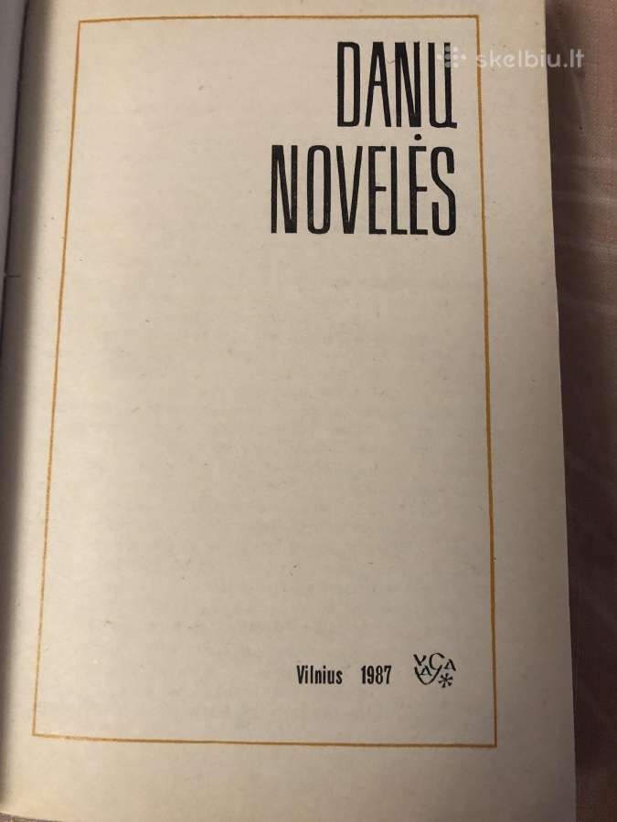 Danų ir suomių novelės 2 knygos - nuotraukos Nr. 8
