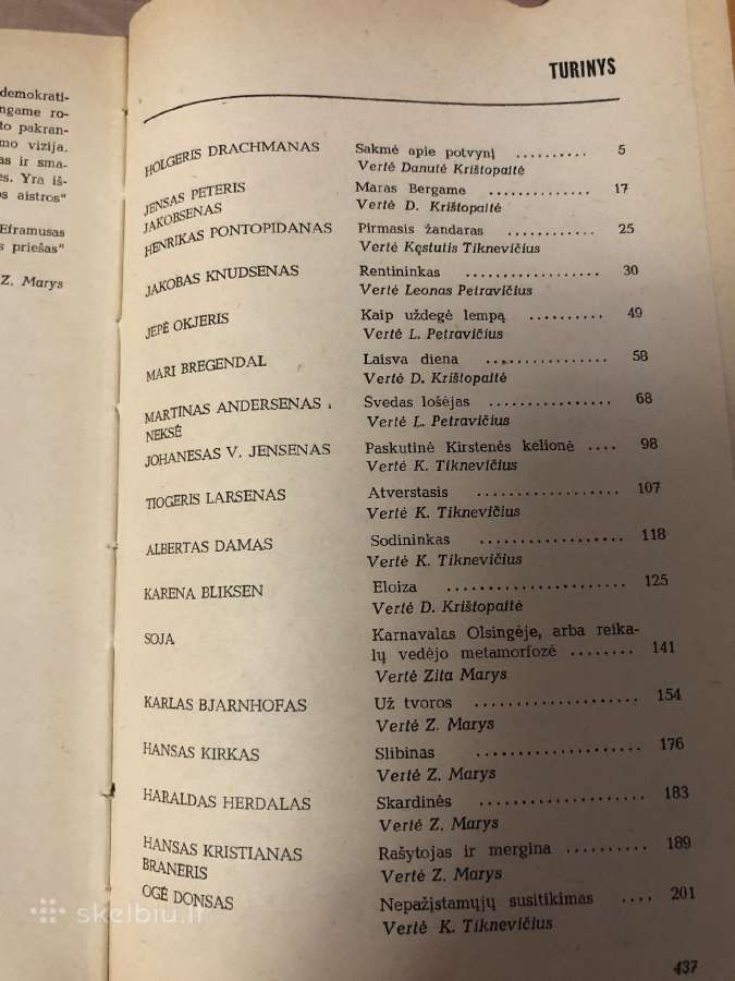 Danų ir suomių novelės 2 knygos - nuotraukos Nr. 9