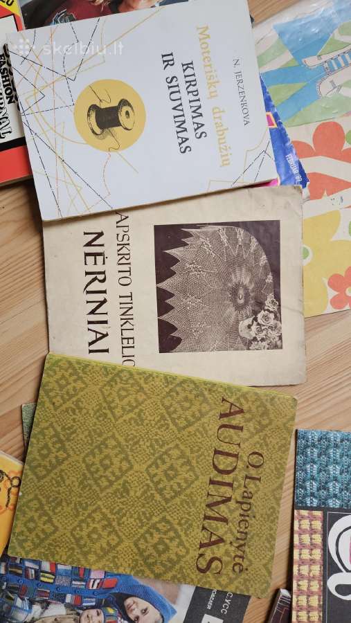 Knygos apie siuvimą, mezgimą, nėrimą. - nuotraukos Nr. 7