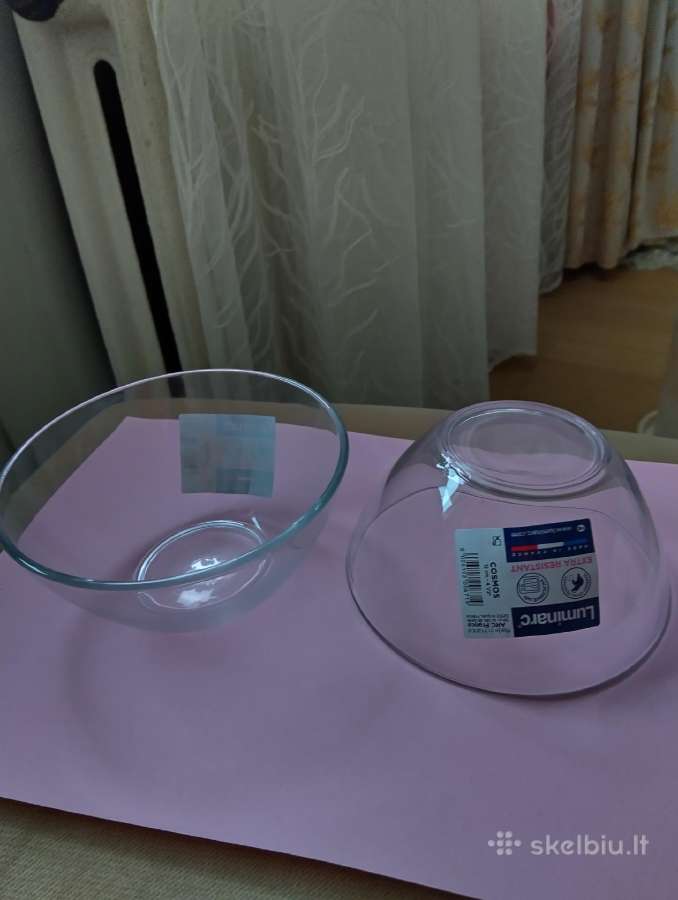 Nauji Luminarc stikliniai dubeneliai