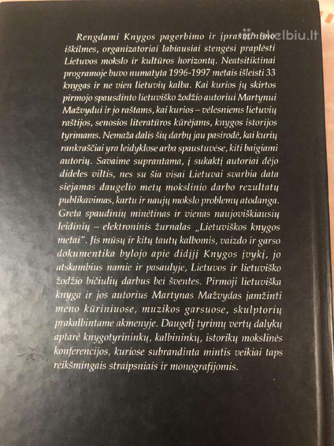 Pirmosios lietuviškos knygos sukaktis - nuotraukos Nr. 9