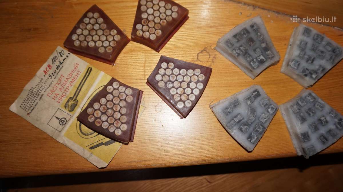 Deimantiniai įrankiai akmens šlifavimui