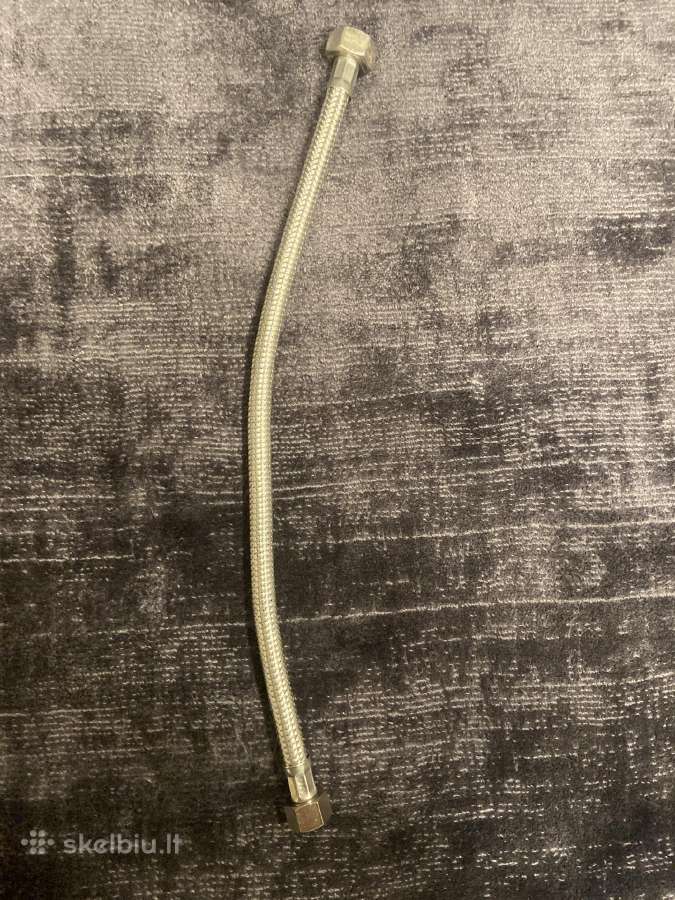 Lanksčiosios santechninės žarnelės G1/2"xg 3/8" - nuotraukos Nr. 2