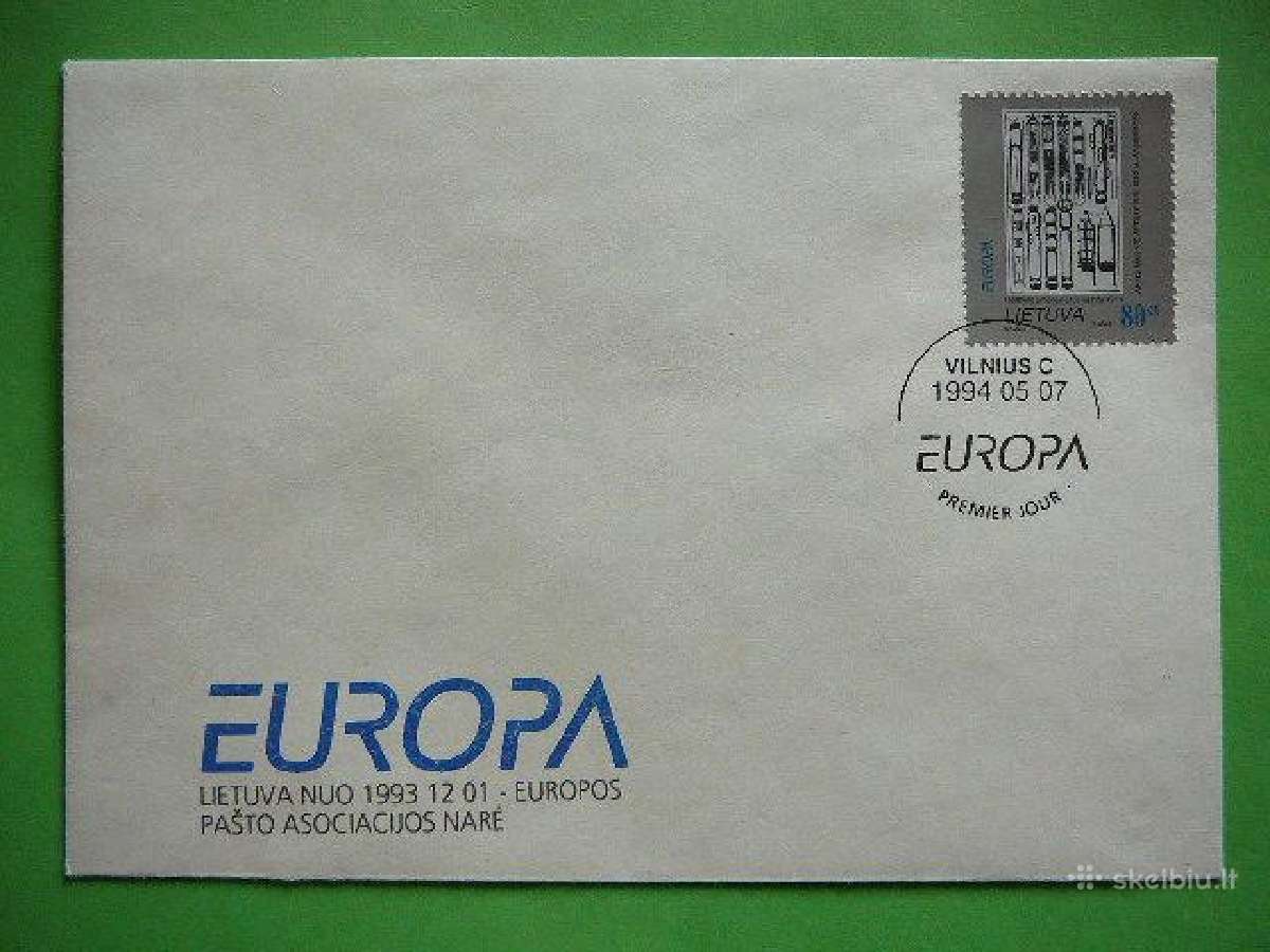 Lietuva 1994 Europa Pdv lit555v