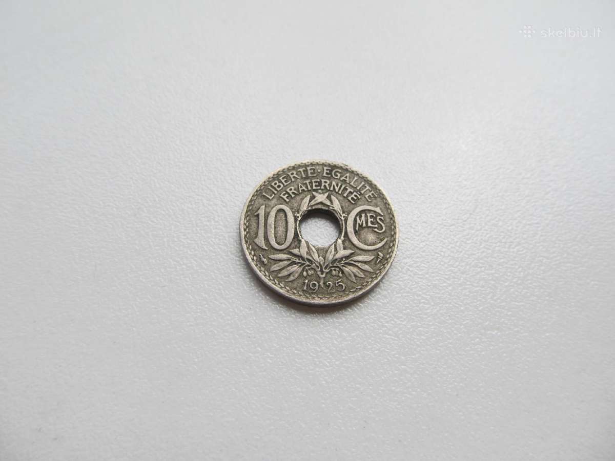 10 centimes , Prancūzija , 1925