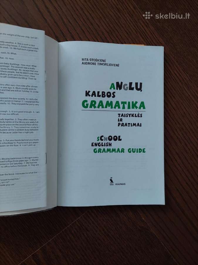 Anglų kalbos gramatika. Taisyklės ir pratimai - nuotraukos Nr. 2