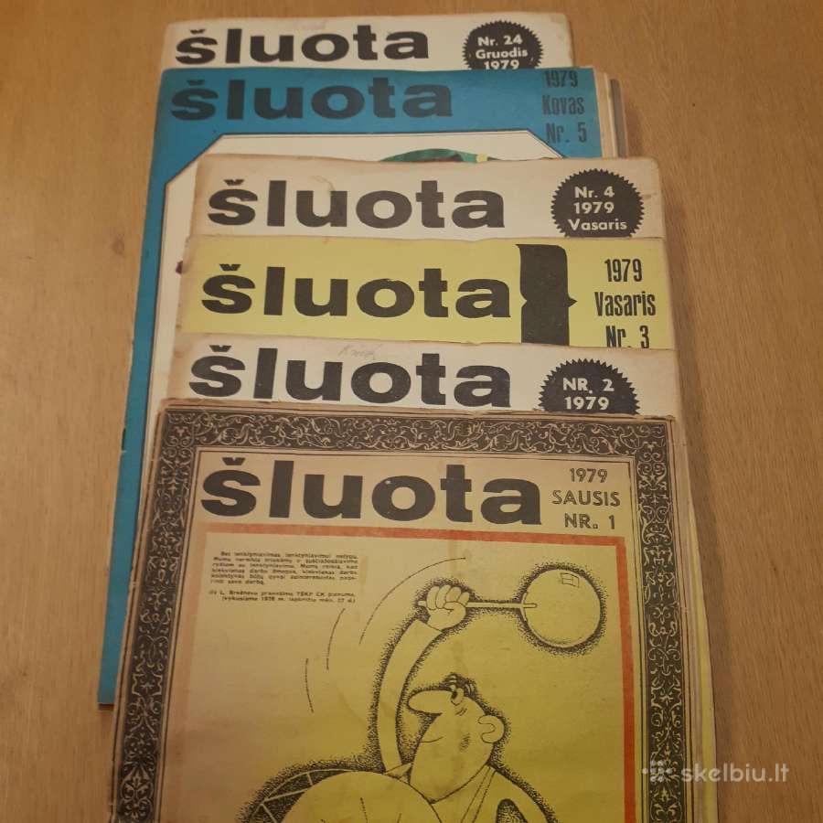 Žurnalai ,Šluota'' 1979m.
