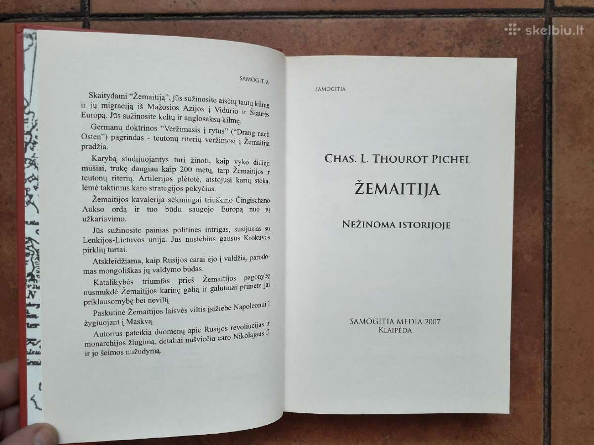Chas. L. Thourot Pichel "Žemaitija" 2007 metai - nuotraukos Nr. 3