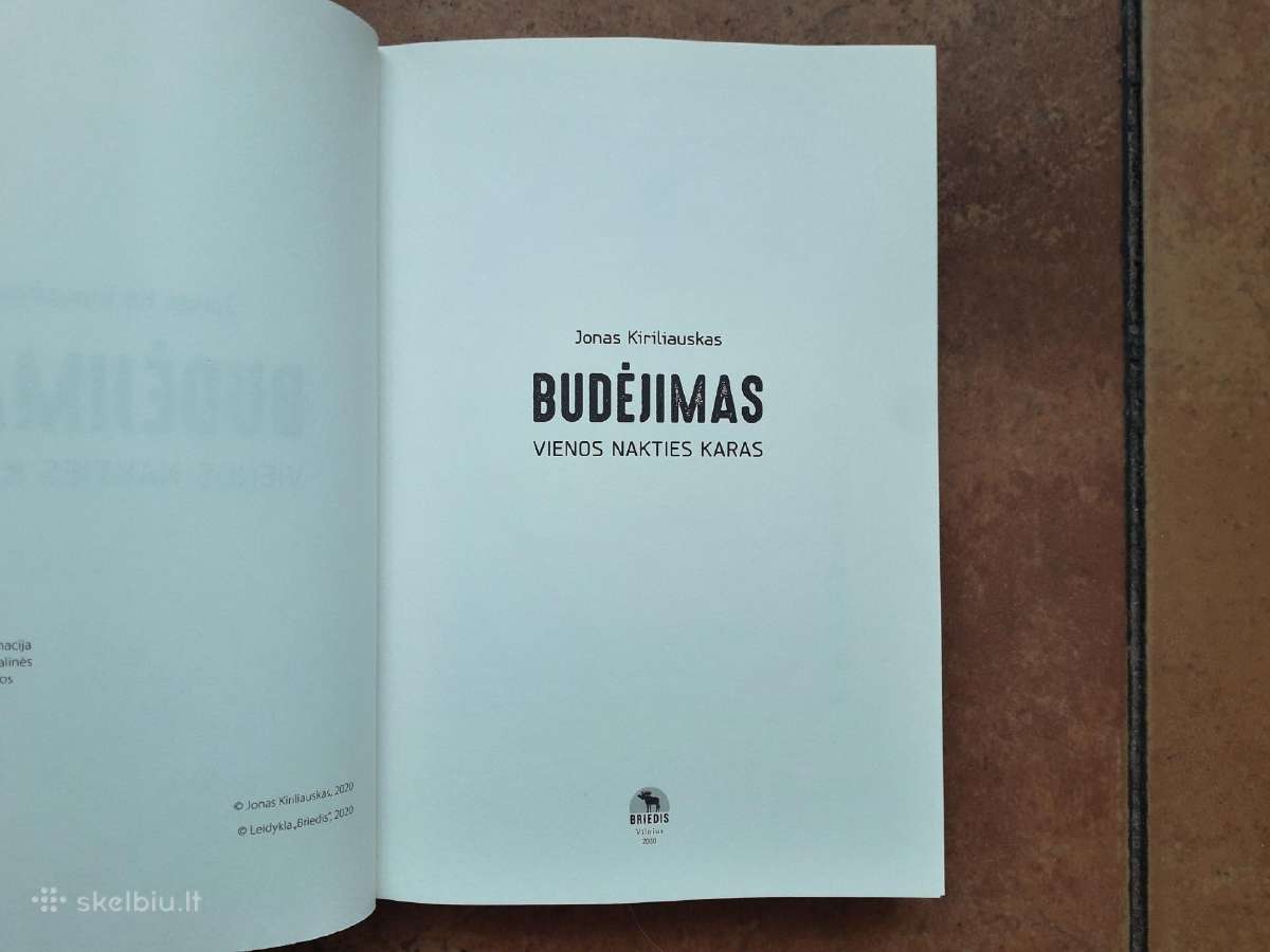 Jonas Kiriliauskas "Budėjimas" 2020 metai - nuotraukos Nr. 3