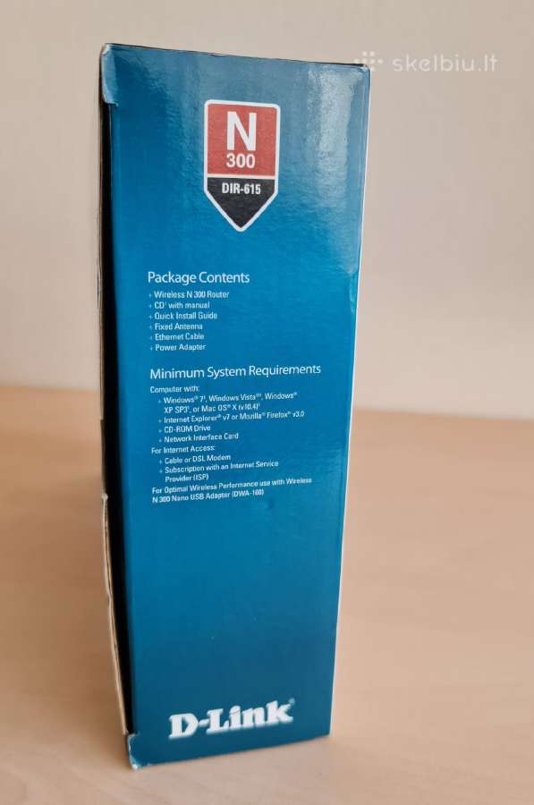 Maršrutizatorius router D-link dir-615 N300 - nuotraukos Nr. 4