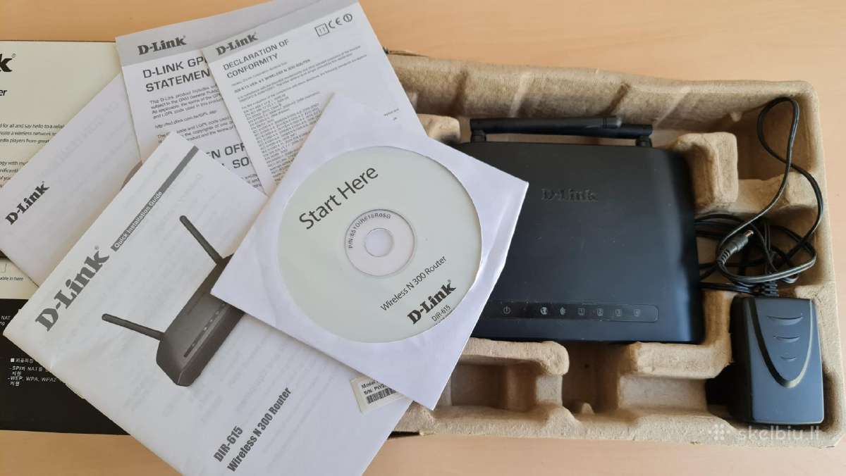 Maršrutizatorius router D-link dir-615 N300 - nuotraukos Nr. 10