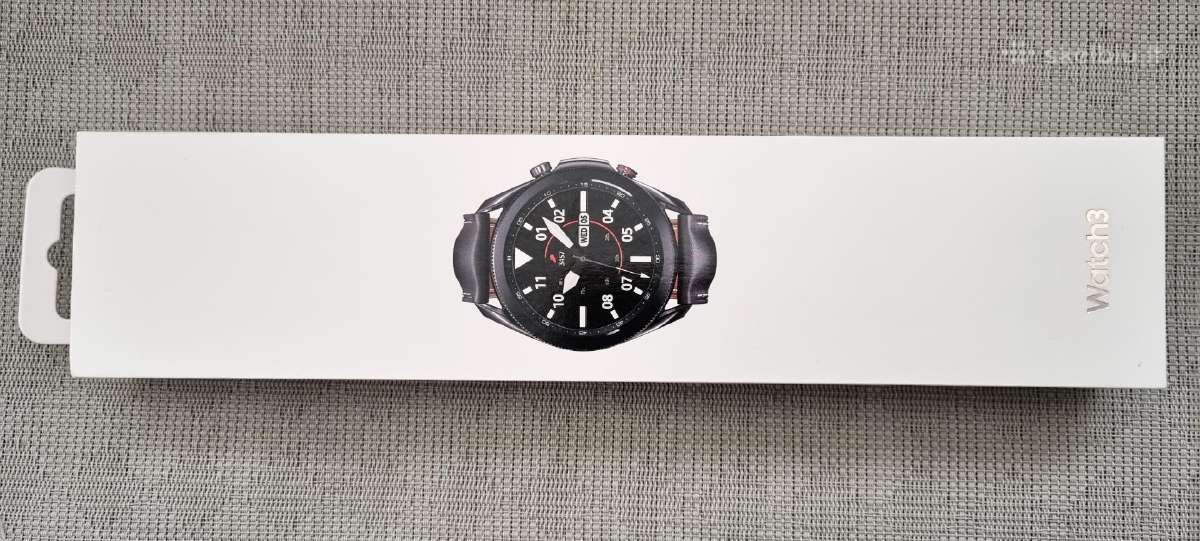 Samsung Galaxy Watch3 45mm Black su esim - nuotraukos Nr. 2
