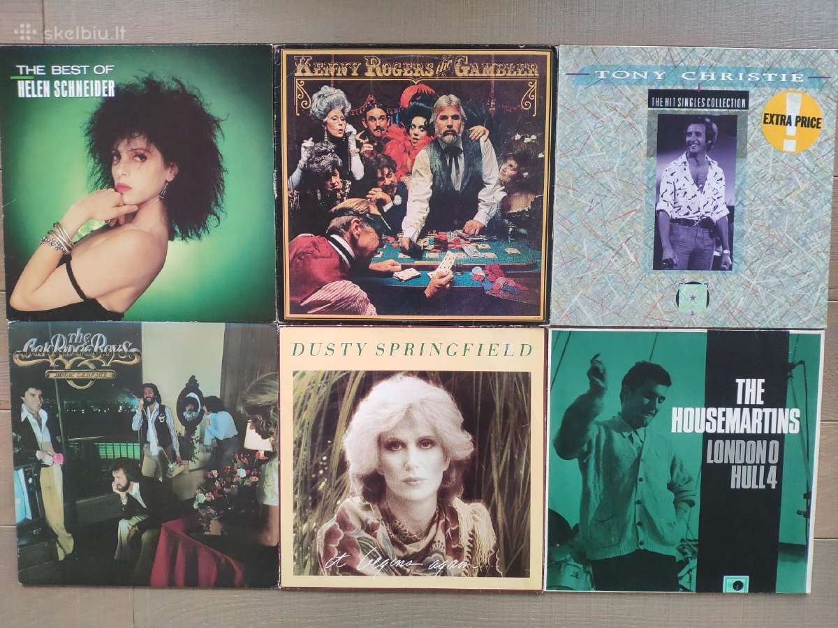 Vinilinės plokštelės - nuotraukos Nr. 9