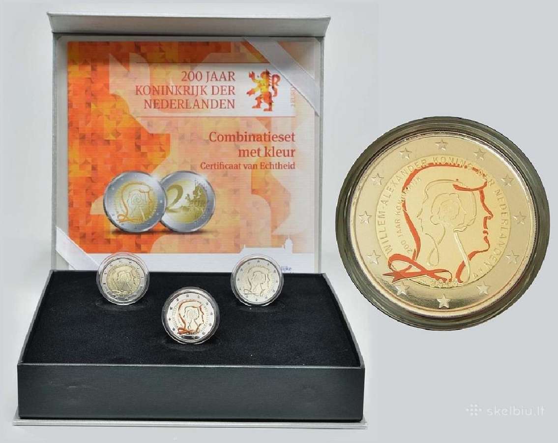 Proginės 2 Euro Monetos 2 Eurai
