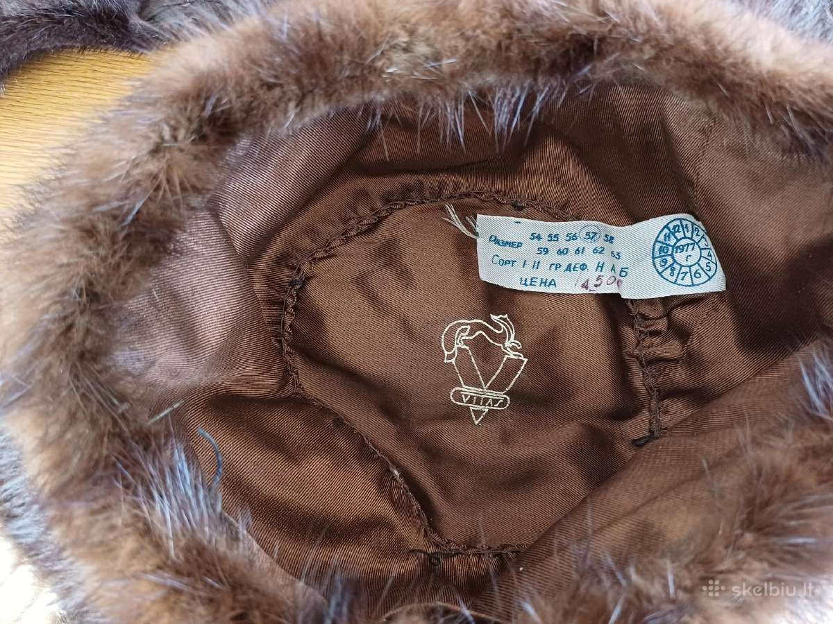 Kailinė norkos kepurė ir apykaklės 35 eur. - nuotraukos Nr. 4