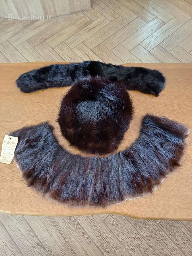 Kailinė norkos kepurė ir apykaklės 35 eur. - nuotraukos Nr. 5