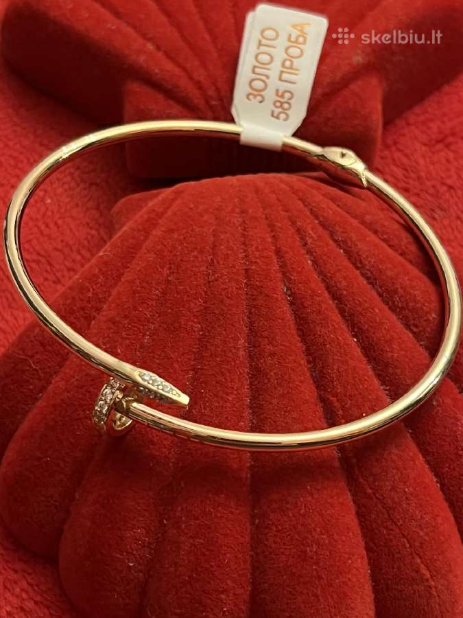 Prabangi auksinė “Cartier Vinis apyrankė-lankas - nuotraukos Nr. 26