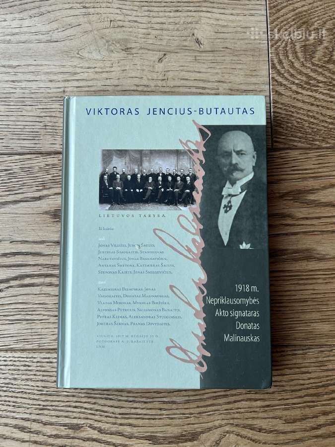 1918 m. Nepriklausomybės Akto signatas Malinauskas