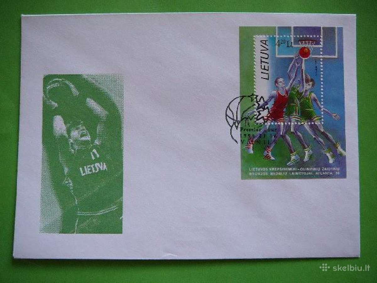 Lietuva 1996 Krepsinis Pdv lit624v