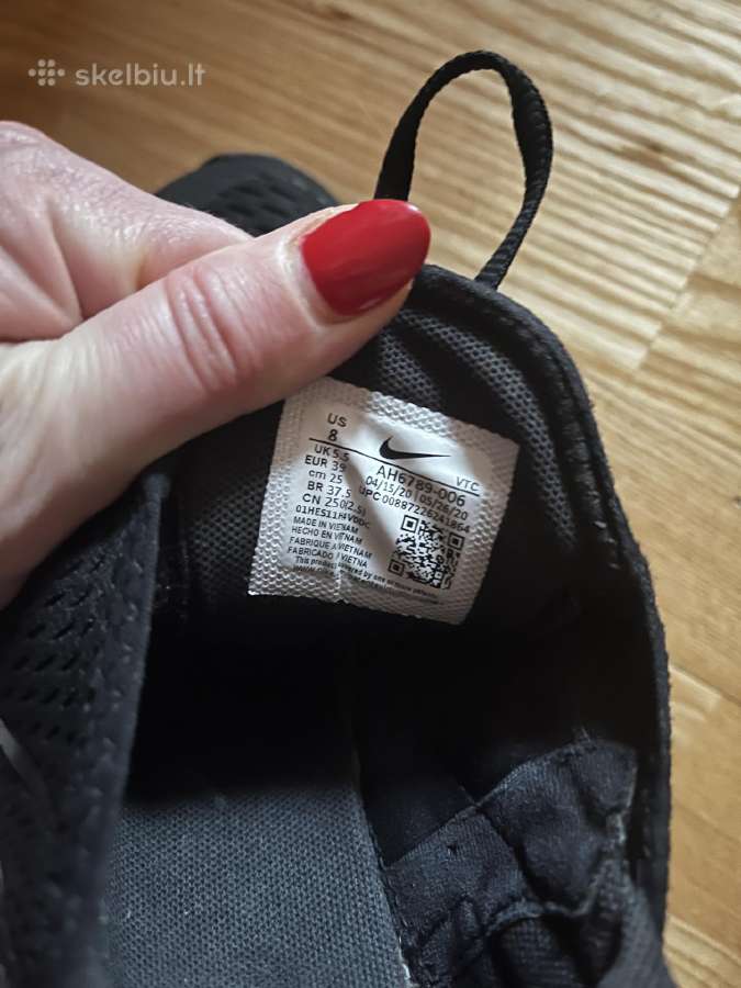 Nike W Air Max 270 idealios būklės juodos sp. 39d. - nuotraukos Nr. 5