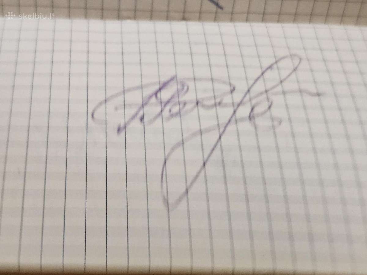 Tangomanija muzikinės laidos dalyvių autografai - nuotraukos Nr. 6