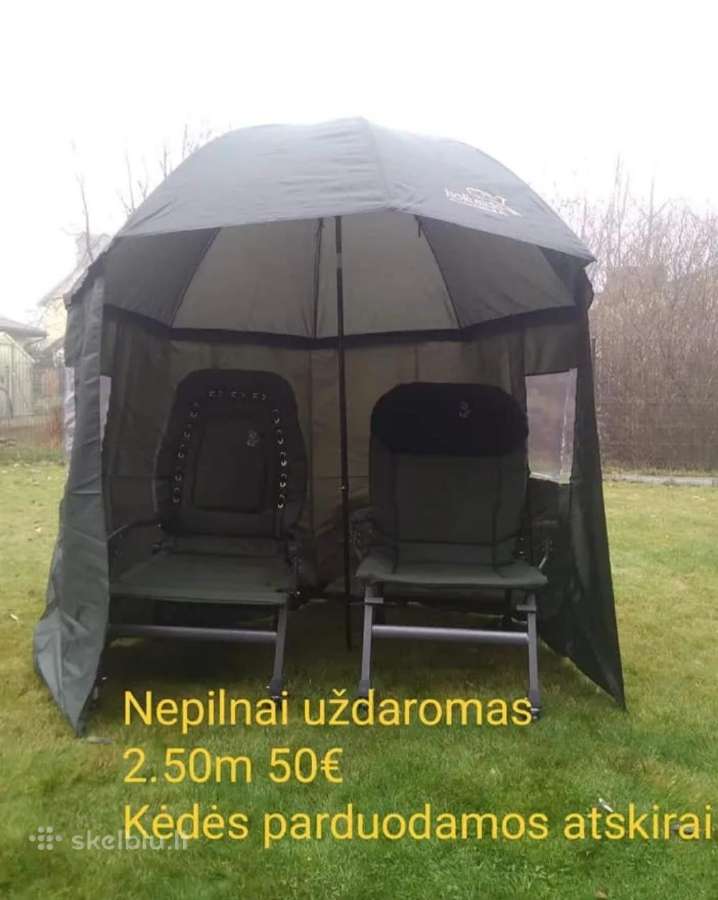 Skėčiai žvejybai,turistavimui 35€-60€ - nuotraukos Nr. 5