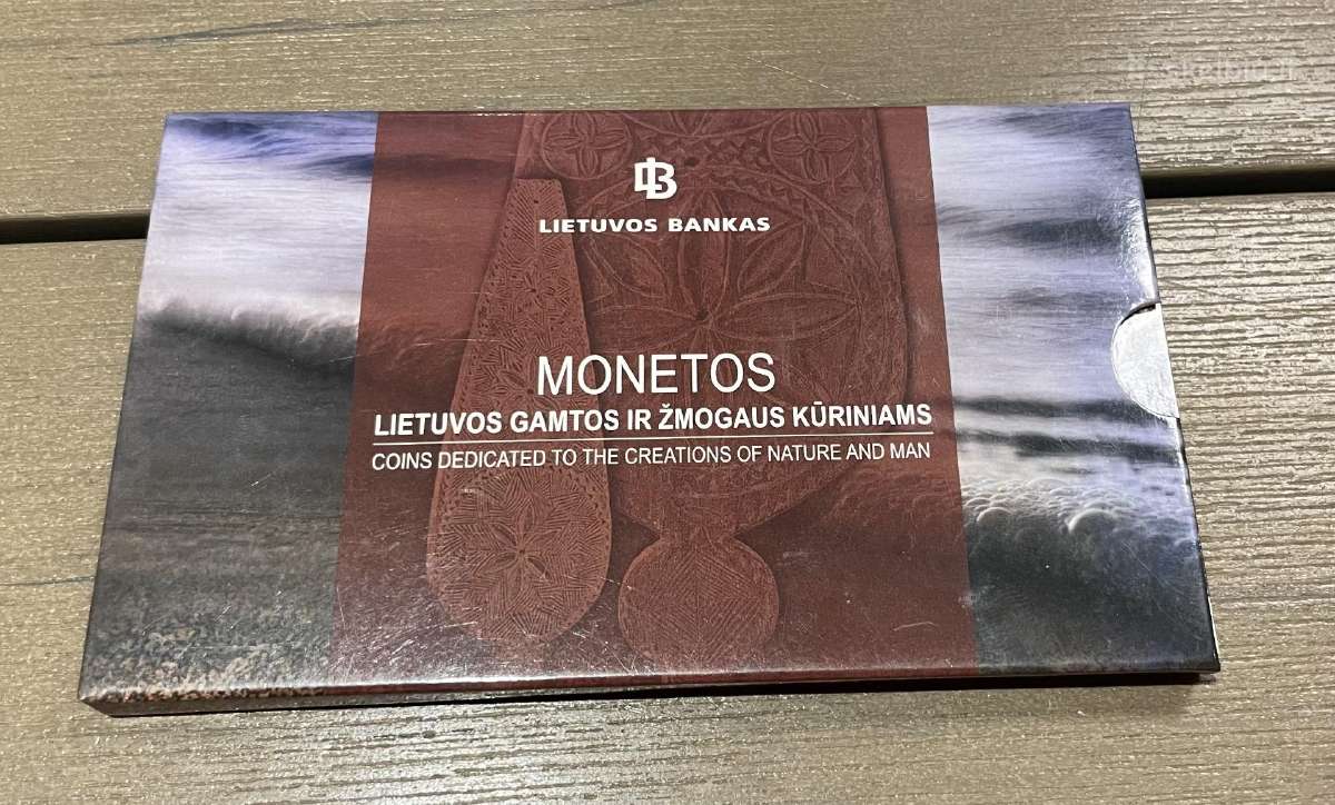 Litų ir Euro monetų kolekciniai rinkiniai - nuotraukos Nr. 7