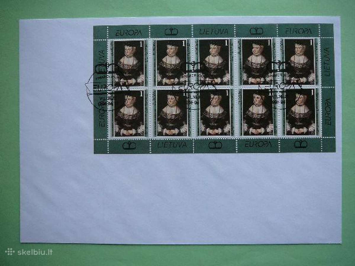 Lietuva 1996 Europa Pdv lit608vl