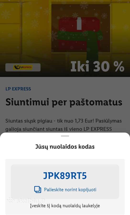 Nuolaidos ir rekomendacijos kodai - nuotraukos Nr. 24