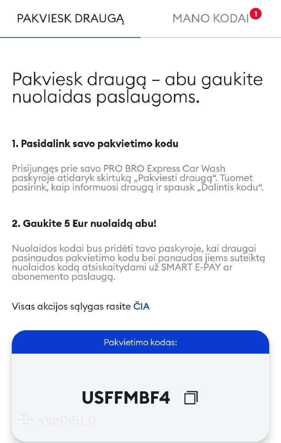 Nuolaidos ir rekomendacijos kodai - nuotraukos Nr. 29
