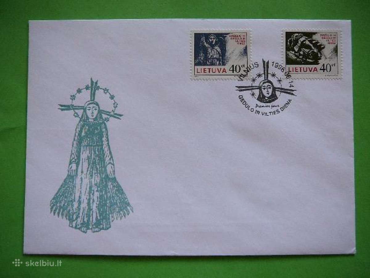 Lietuva 1996 Gedulo ir Vilties d. Pdv lit613v