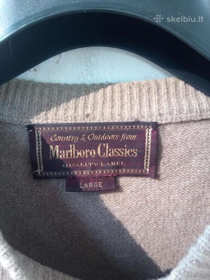 Marlboro Classic Lamos vilnos vyriskas megztinis - nuotraukos Nr. 2