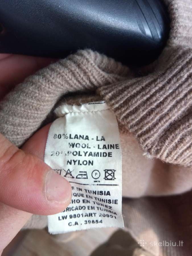 Marlboro Classic Lamos vilnos vyriskas megztinis - nuotraukos Nr. 3