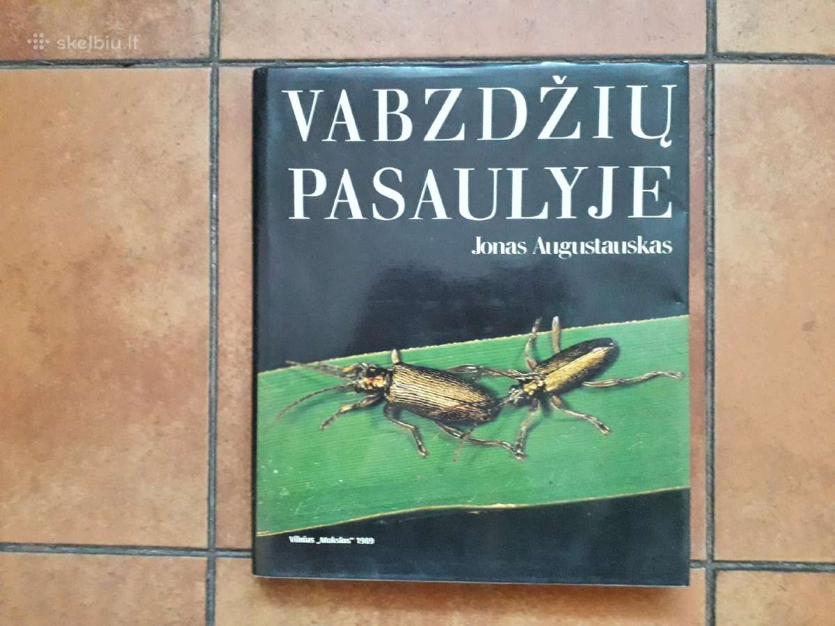 Jonas Augustauskas "Vabzdžių pasaulyje" 1989 metai
