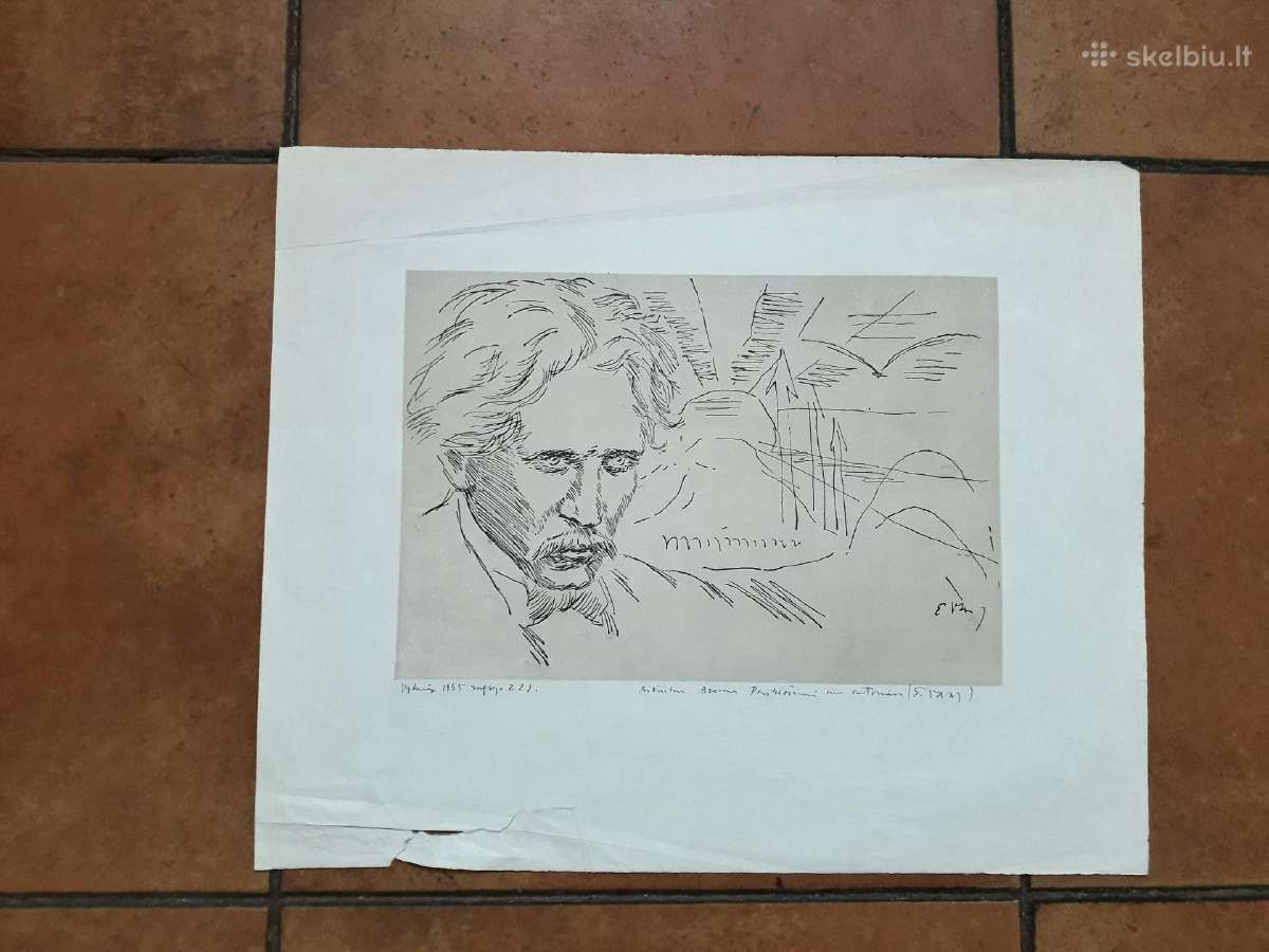 M. K. Čiurlionis, grafikos darbas 1965 metai