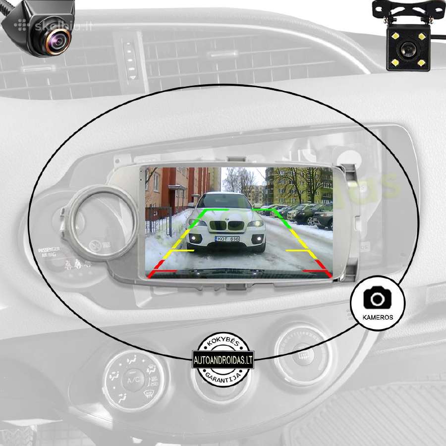 Toyota Yaris 2012-18 Android multimedia GPS/WiFi - nuotraukos Nr. 7