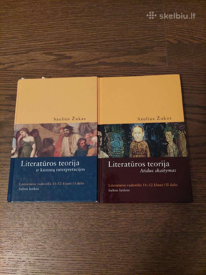 Saulius Žukas. Literatūros teorija I, II d.