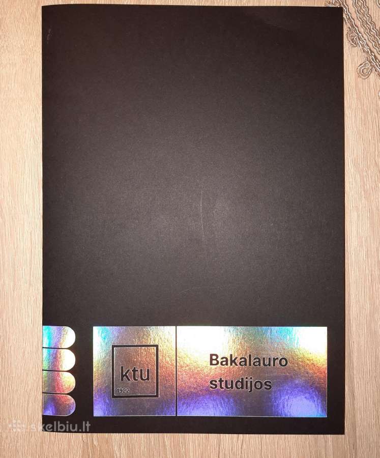 Ktu bakalauro studijų knygelė
