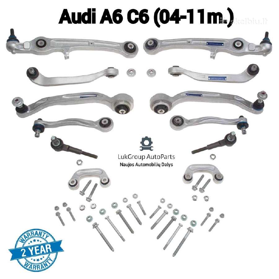 Audi A6 C6 (04-11m.) nauji priek. pakabos kompl. - nuotraukos Nr. 3