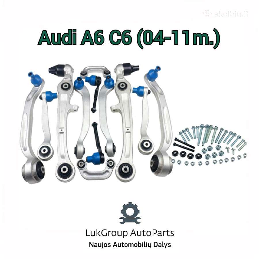 Pakabos komplektai Audi A6 C6 (04-11m.)