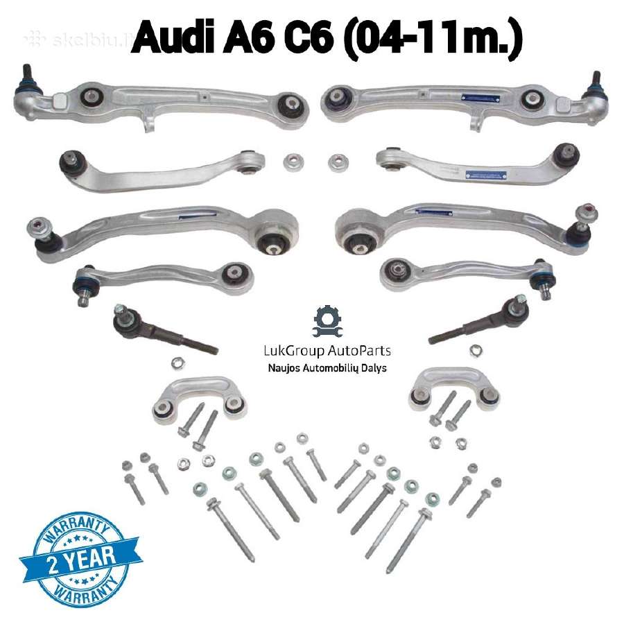 Pakabos komplektai Audi A6 C6 (04-11m.) - nuotraukos Nr. 4