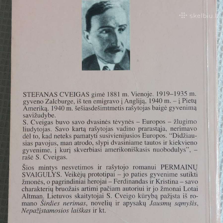 Stefanas Cveighas " Permainų svaigulys ". - nuotraukos Nr. 6