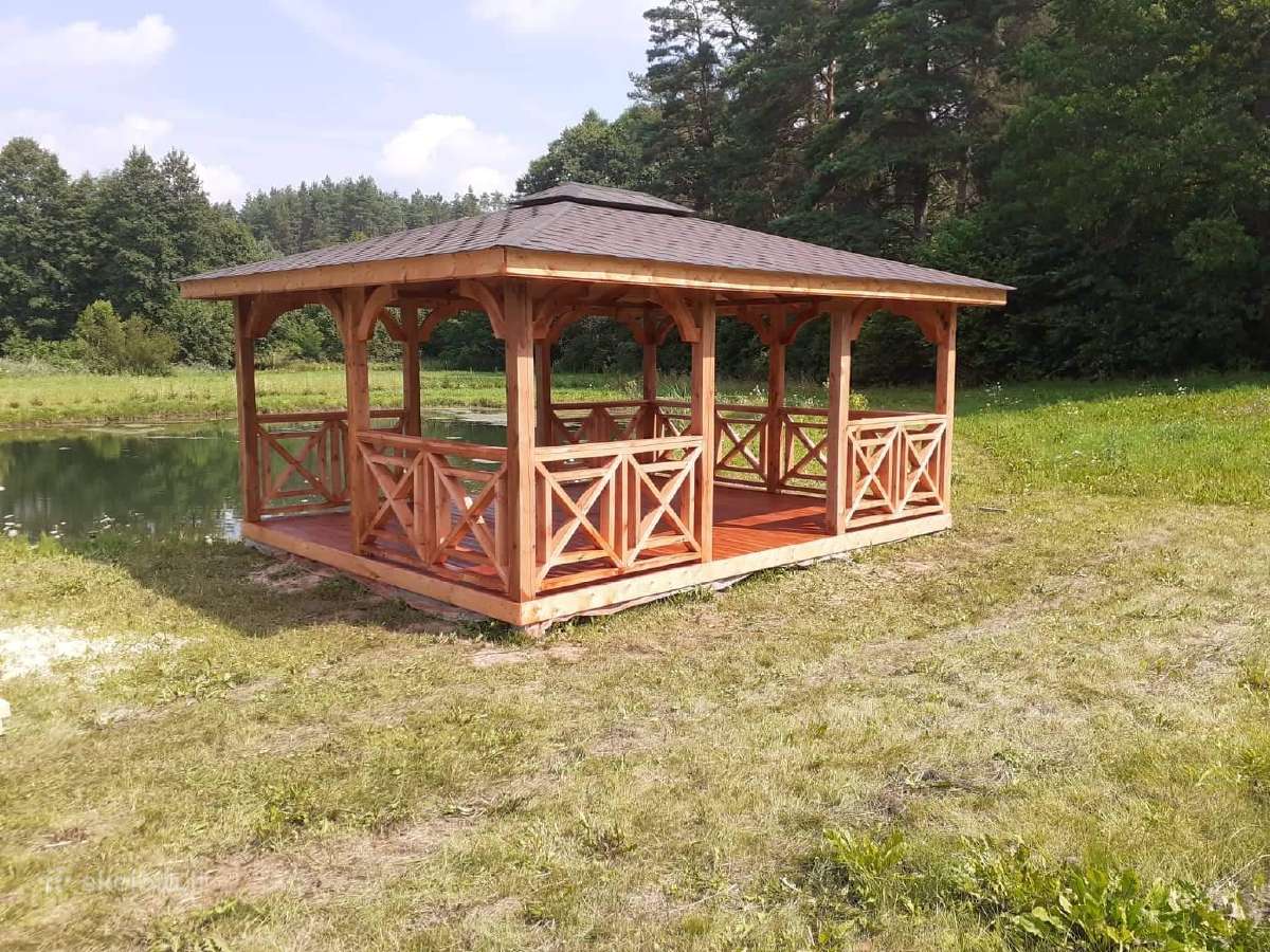 Mediniu Pavėsinių gamyba,mūsų patirtis 10metų - nuotraukos Nr. 7
