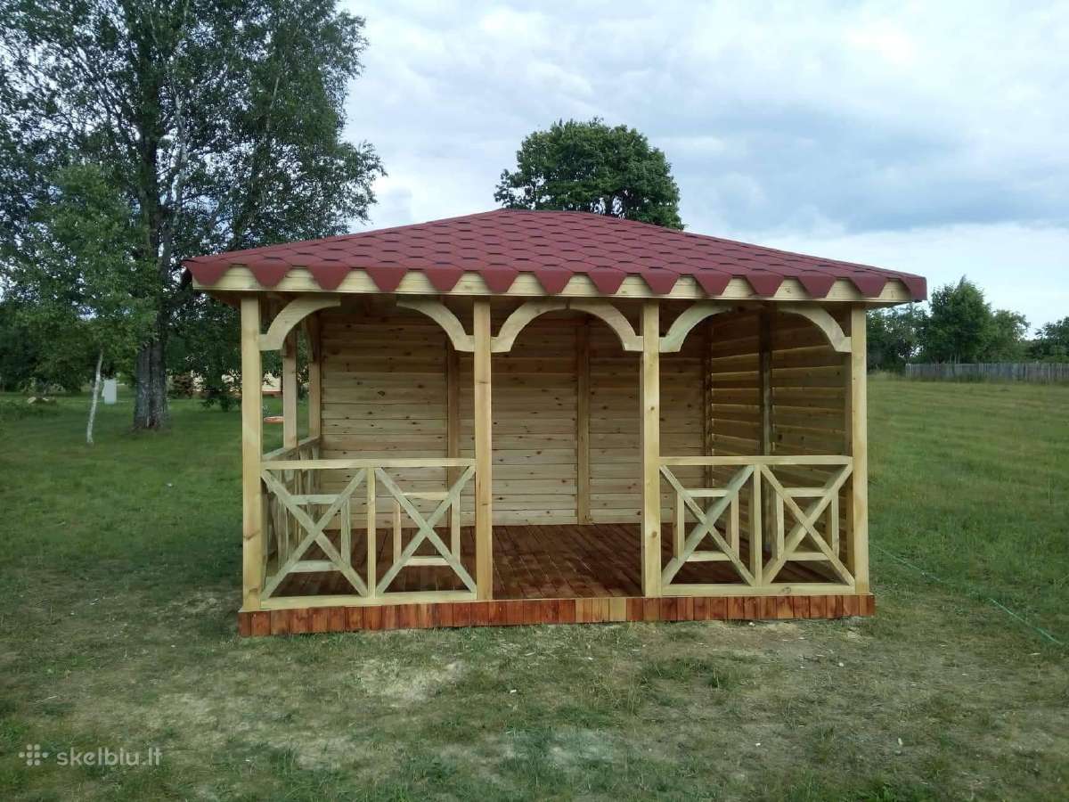 Mediniu Pavėsinių gamyba,mūsų patirtis 10metų - nuotraukos Nr. 10