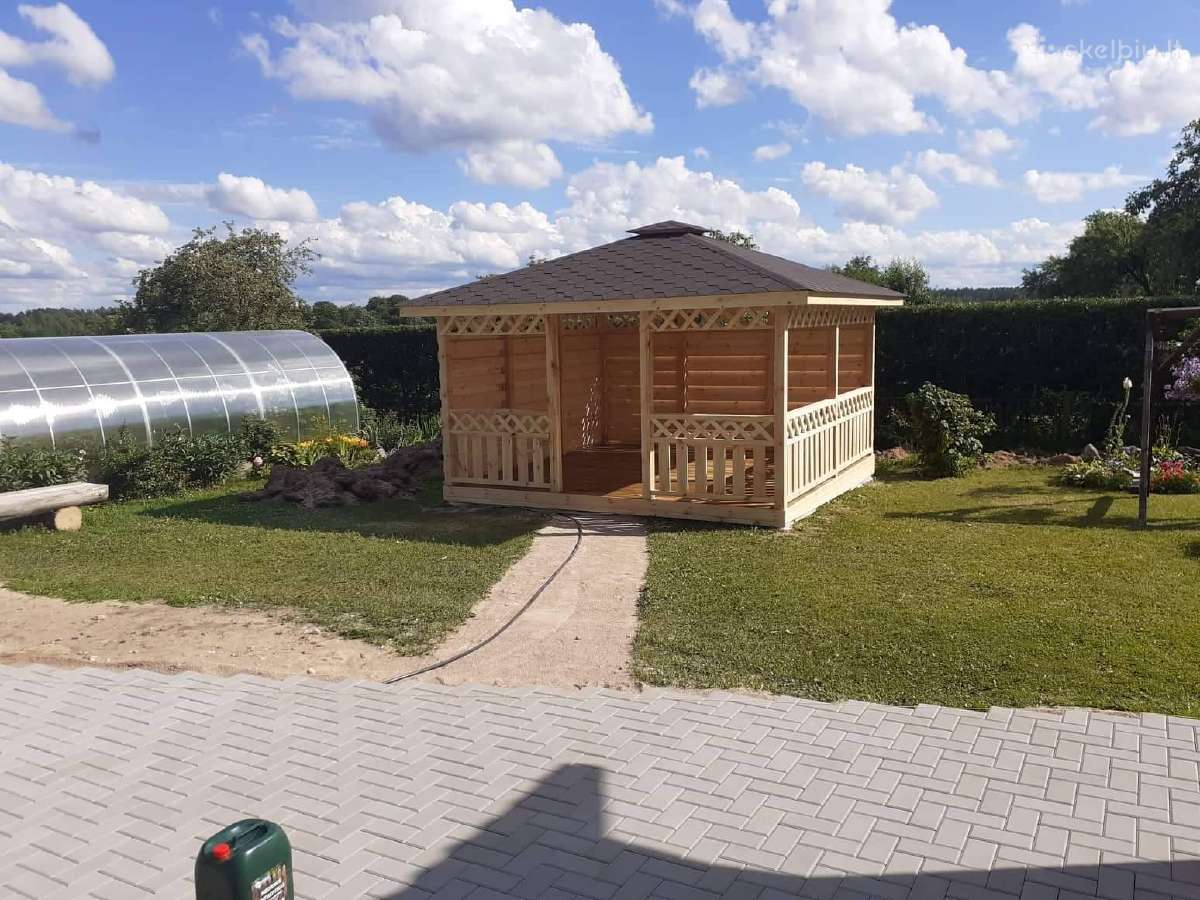 Mediniu Pavėsinių gamyba,mūsų patirtis 10metų - nuotraukos Nr. 14