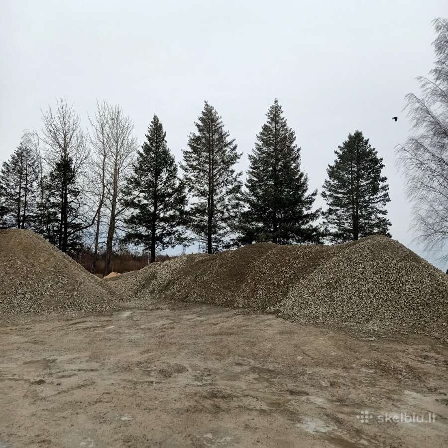 Smėlis, žvyras, juodžemis, skalda, gruntas, akmuo - nuotraukos Nr. 17